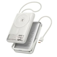 Повербанк портативний акумулятор Power Bank Hoco Q43 Clever MagSafe магнітний 20W 10000 mAh Silver