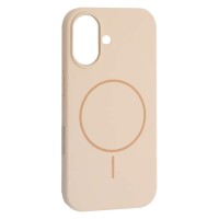 Чохол xVibe Silicone Case with MagSafe for iPhone 17 Antique white
