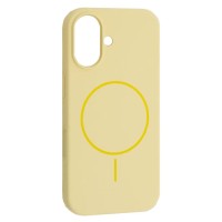 Чохол xVibe Silicone Case with MagSafe for iPhone 17 Custard