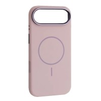Чохол xVibe Silicone Case Metal with MagSafe for iPhone 17 Air Morandi purple
