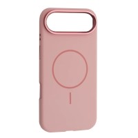 Чохол xVibe Silicone Case Metal with MagSafe for iPhone 17 Air Pink