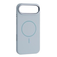 Чохол xVibe Silicone Case Metal with MagSafe for iPhone 17 Air Sky Blue