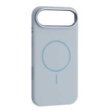 Чохол xVibe Silicone Case Metal with MagSafe for iPhone 17 Air Sky Blue
