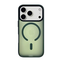 Чохол протиударний xVibe Guard New matte MagSafe для iPhone 17 Pro Green