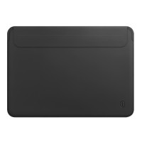 Чохол-конверт WiWU Skin Pro II PU Leather для MacBook New Air 15.3" 2023-2026 Black