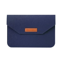 Чохол - конверт із повсті ZAMAX для MacBook ноутбука планшета 13"-14.2" Midnight Blue