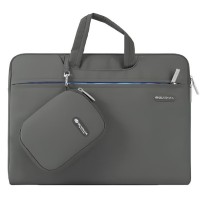Сумка WiWU Gearmax Campus Slim Case для MacBook ноутбука планшета 15"-16.2" Gray