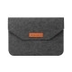 Чохол - конверт із повсті ZAMAX для MacBook ноутбука планшета 13"-14.2" Black