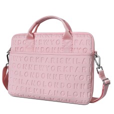 Сумка WiWU Cosmo Laptop Slim Bag для MacBook ноутбука планшета 13"-14.2" Pink