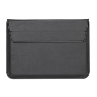 Чохол - конверт - підставка xVibe Leather PU для MacBook ноутбука планшета 13"-14.2" Black