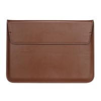 Чохол-конверт-підставка xVibe Leather PU для MacBook ноутбука планшета 13"-14.2" Brown