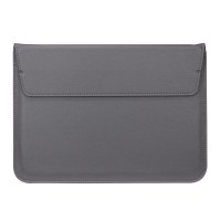 Чохол-конверт-підставка xVibe Leather PU для MacBook ноутбука планшета 13"-14.2" Grey
