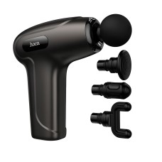 Фітнес-масажер для м'язів Hoco HP51 Electric mini silent fascia gun Black