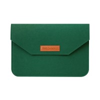 Чохол - конверт із повсті ZAMAX для MacBook ноутбука планшета 13"-14.2" Forest Green