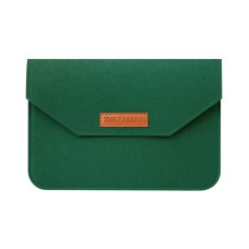 Чохол - конверт із повсті ZAMAX для MacBook ноутбука планшета 15"-16.2" Forest Green