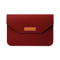 Чохол - конверт із повсті ZAMAX для MacBook ноутбука планшета 13"-14.2" Marsala