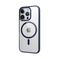 Чохол Rock Guard Clear with MagSafe для iPhone 16 Pro Blue