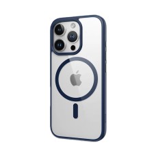 Чохол Rock Guard Clear with MagSafe для iPhone 16 Pro Max Blue