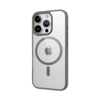 Чохол Rock Guard Clear with MagSafe для iPhone 16 Pro Grey