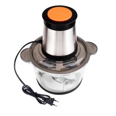 Електричний подрібнювач HOCO HA05A Kitchen electric meat grinder 2L Silver