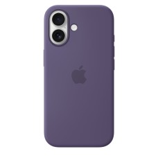 Чохол Silicone with MagSafe для iPhone 17 Purple fog