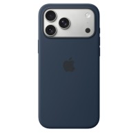 Чохол Silicone with MagSafe для iPhone 17 Pro Anchor blue