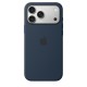 Чохол Silicone with MagSafe для iPhone 17 Pro Max Anchor blue