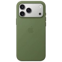 Чохол Silicone with MagSafe для iPhone 17 Pro Light moos