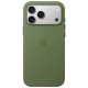 Чохол Silicone with MagSafe для iPhone 17 Pro Max Light moos