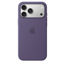 Чохол Silicone with MagSafe для iPhone 17 Pro Purple fog