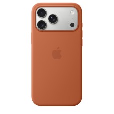 Чохол Silicone with MagSafe для iPhone 17 Terra cotta