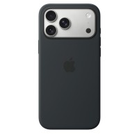 Чохол Silicone with MagSafe для iPhone 18 Pro Max Black
