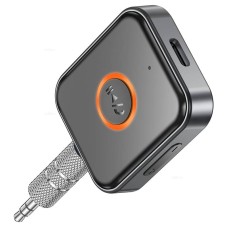 Автомобільний Bluetooth адаптер BOROFONE BC55 Suave car AUX BT receiver Black