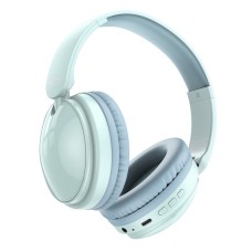 Бездротові Bluetooth навушники XO BE36 Crystal Clear Over-Head Headphones Green