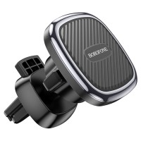 Автомобільний тримач BOROFONE BH67 Air outlet magnetic Black