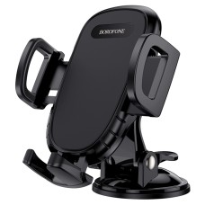 Автомобільний тримач BOROFONE BH37 Route push type suction cup Black