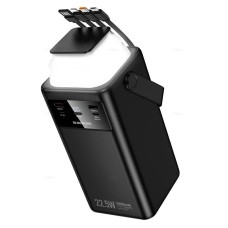 Повербанк портативний акумулятор Power bank BOROFONE BJ65B High 22.5W+PD20W 80000mAh Black