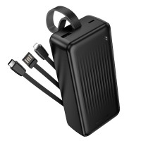 Повербанк портативний акумулятор Power bank BOROFONE BJ79B Clever 30000 mAh Black