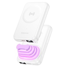 Повербанк портативний акумулятор Power bank BOROFONE BJ83 Ocean 10000 mAh White