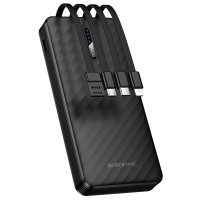 Повербанк портативний акумулятор Power bank BOROFONE BJ84 Freeway 10000 mAh Black