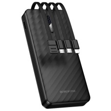 Повербанк портативний акумулятор Power bank BOROFONE BJ84 Freeway 10000 mAh Black