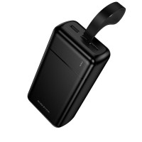 Повербанк портативний акумулятор Power bank BOROFONE BJ88B Clever 30000 mAh Black
