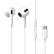 Дротові навушники Baseus C17 Encok Type-C lateral in-ear Wired Earphone White NGCR010002