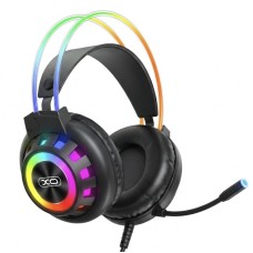 Дротові навушники XO GE10 Colorful RGB Gaming Headset with Microphone Black
