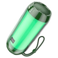 Портативна колонка Bluetooth BOROFONE BR25 Crazy sound colorful luminous 5W Dark Green