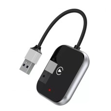 Автомобільний бездротовий адаптер Carplay/Android Auto Earldom ET-CP04 Black