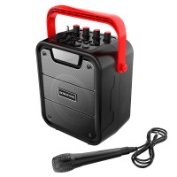 Портативна колонка Bluetooth BOROFONE BP7 Cool karaoke 10W black