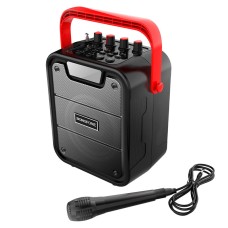 Портативна колонка Bluetooth BOROFONE BP7 Cool karaoke 10W black