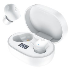 Бездротові Bluetooth навушники Borofone BW06 Manner true wireless headset BT 5.1 White