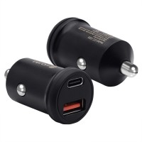 Автомобільний зарядний пристрій Veron CC-330 30W Black
